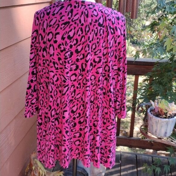 Jessica London Animal Print Tunic - Picture 5 of 9
